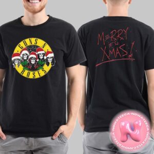 Guns N Roses Holiday Limited Tee Two Sides Unisex T-Shirt