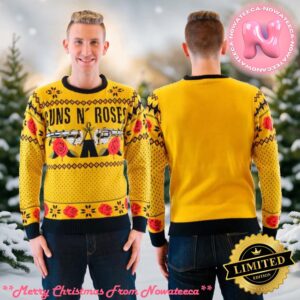 Guns N Roses Ugly Christmas Ugly Christmas Sweater Gift For Holiday