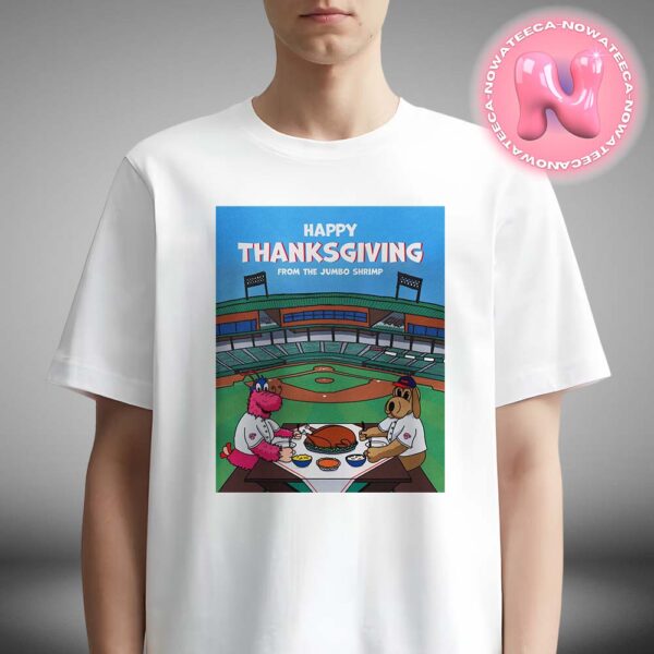 Happy Thanksgiving Day Jacksonville Jaguars From The Jumbo Shrimp NFL Unisex T-Shirt