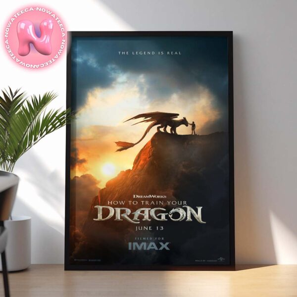 How To Train Your Dragon New Poster Releasing On June 13th 2025 Home Decor Poster Canvas