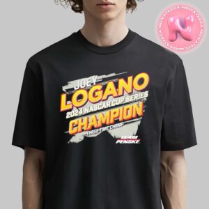 Joey Logano Team Penske Three-Time NASCAR Cup Series Champion 3X Car Unisex T-Shirt