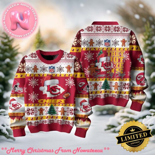 Kansas City Chiefs 2024 They Not Like Us Chiefs Ugly Christmas Sweater Gift For Holiday