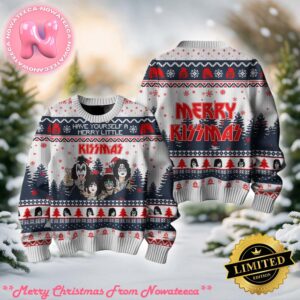 Kiss Band Fan Have Yourself A Merry Little Kissmas Merry Ugly Christmas Sweater Gift For Holiday