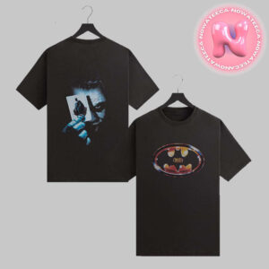 Kith x Batman 85th Anniversary Collection Official Logo Joker With Card Batman Two Sides Unisex T-Shirt