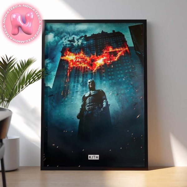 Kith x Batman Arkham Knight 85th Anniversary Collection Home Decor Poster Canvas