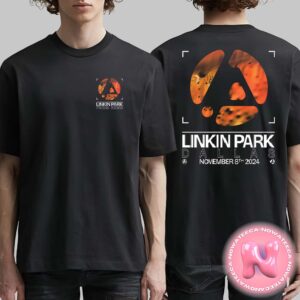 Linkin Park Dallas Texas Globe Life Field In Arlington From Zero Tour Merch Tee On November 8th 2024 Two Sides Unisex T-Shirt