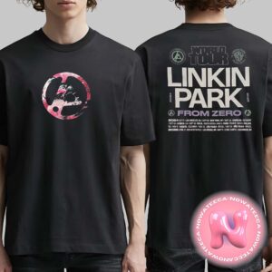 Linkin Park From Zero World Tour At La Defense Arena In France On November 3rd 2024 Two Sides Unisex T-Shirt