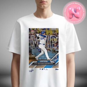 Los Angeles Dodgers Shohei Ohtani Topps Now 2024 National League MVP Limited Edition MLB Unisex T-Shirt