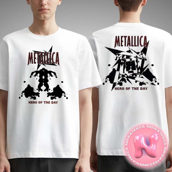 Metallica Hero Of The Day For Holiday Gift Two Sides Unisex T-Shirt