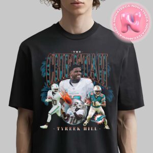 Miami Dolphins Tyreek Hill Notorious Player Graphic Unisex T-Shirt