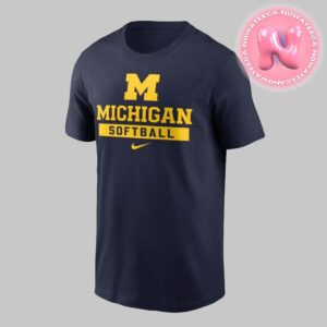 Michigan Wolverines Nike Softball Unisex T-Shirt