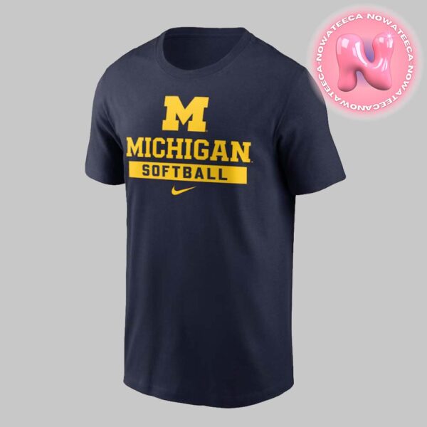 Michigan Wolverines Nike Softball Unisex T-Shirt