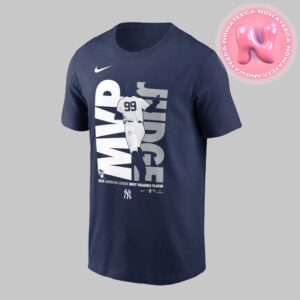 New York Yankees Aaron Judge Nike 2024 American League MVP Unisex T-Shirt