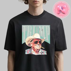 Official Cowboy Trump 2024 47th American President Unisex T-Shirt