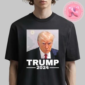 Official Donald Trump 2024 President Legendary Mugshot 47th American President Unisex T-Shirt