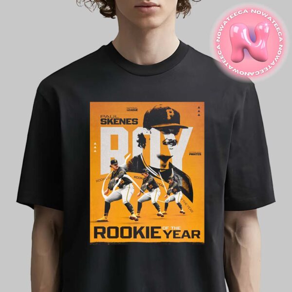 Paul Skenes Pittsburgh Pirates Is 2024 National League Jackie Robinson Rookie Of The Year MLB Unisex T-Shirt