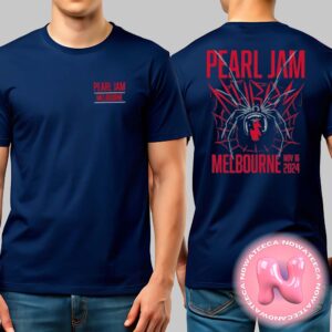 Pearl Jam November 16th Event Tee For Marvel Stadium In Gold Coast Australia 2024 Two Sides Unisex T-Shirt