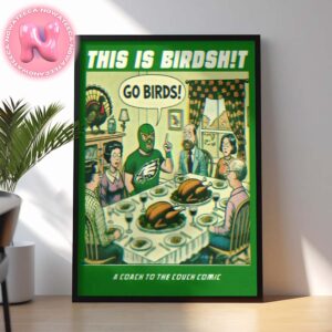 Philadelphia Eagles Happy Thanksgiving Day NFL Home Decor Poster Canvas