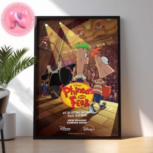 Phineas And Ferb Season 5 Poster Were Getting The Band Back Together From Disney Home Decor Poster Canvas