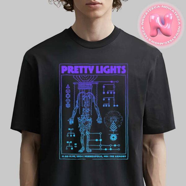 Pretty Lights The Armory Merch Tee For The Minneapolis MN On November 8th And 10th Unisex T-Shirt