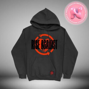 Rise Against Red HeartFist Label Pullover Unisex Hoodie