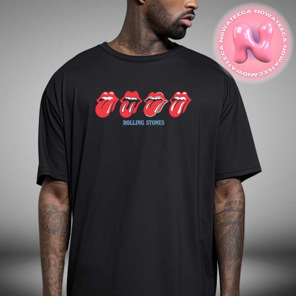 Rolling Stones Licks Black Hackney Diamonds Unisex T-Shirt