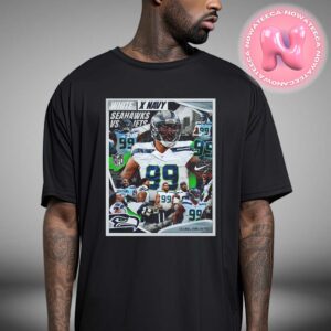 Seattle Seahawks Vs New York Jets Matchup NFL On December 1 2024 Super Bowl XLVIII Unisex T-Shirt