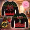 Rose Black Pink Bruno Mars Apt Merry Christmas Knitted Ugly Christmas Sweater