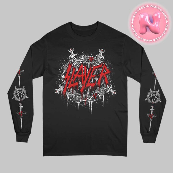 Slayer Skull Wreath Unisex T-Shirt Long Sleeve