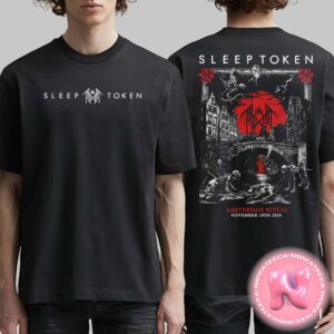 Sleep Token Amsterdam Ritual Exclusive Tee Netherlands On November 18 2024 Pop Up Store Two Sides Unisex T-Shirt