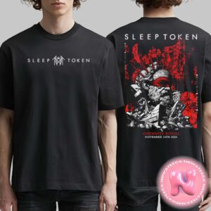 Sleep Token Chemnitz Ritual Exclusive Tee Germany On November 16 2024 Pop Up Store Two Sides Unisex T-Shirt