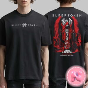 Sleep Token Linz Ritual Exclusive Tee Austria On November 12 2024 Pop Up Store Two Sides Unisex T-Shirt