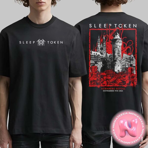 Sleep Token Nurnberg Ritual Exclusive Tee Germany On November 9 2024 Pop Up Store Two Sides Unisex T-Shirt