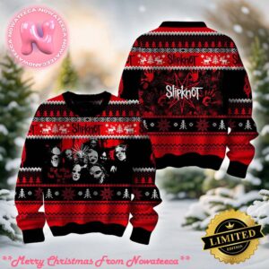 Slipknot Step Inside See The Devil In I Ugly Christmas Sweater Gift For Holiday