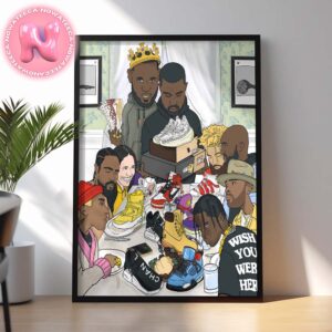 Sneaker Head Thanksgiving For Bleacher Report Kicks Home Decor Poster Canvas