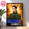 Sonic 3 The Hedgehog Dr. Eggman Character Poster Played By Jim Carrey Home Decor Poster Canvas