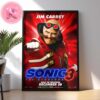 Sonic 3 The Hedgehog Gerald Robotnik Character Poster Played By Jim Carrey Home Decor Poster Canvas