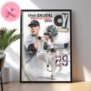 Tarik Skubal Detroit Tigers Wins His First Career Cy Young Award MLB Home Decor Poster Canvas