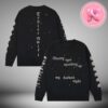 Taylor Swift Say You Will Always Wonder Black All Over Print Hoodie