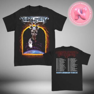 Testament Legacy New Oder 2024 Tour Klash Of The Titans 2024 Two Sides Unisex T-Shirt