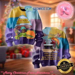 The Allman Brothers Band Christmas Season’s Greetings Ugly Christmas Sweater Gift For Men And Women