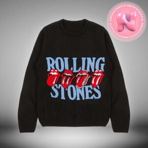 The Rolling Stones Licks Hackney Diamonds Holiday Unisex Ugly Sweater Gift For Family Man And Women