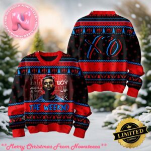 The Weeknd XO Album 2024 Angels All Singin In Monasteries Ugly Christmas Sweater Gift For Holiday