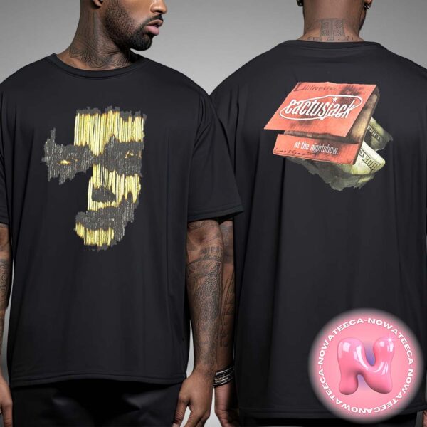 Travis Scott Night Show Match Tee Cactuscon Two Sides Unisex T-Shirt