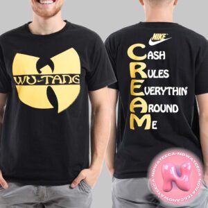 Wu-Tang x Nike Cream Limited Tee Two Sides Unisex T-Shirt