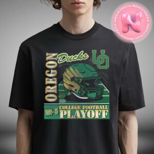 2024-25 College Football Playoff Helmet Oregon Ducks NCAA Division Unisex T-Shirt