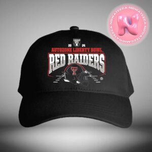 2024 Autozone Liberty Bowl Texas Tech Red Raiders Helmet NCAA Season Classic Cap Hat Snapback