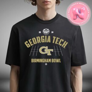 2024 Birmingham Bowl Georgia Tech Yellow Jackets NCAA Division Unisex T-Shirt