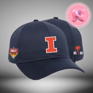 2024 Cheez-It Citrus Bowl Illinois Fighting Illini Logo NCAA Division Classic Cap Hat Snapback