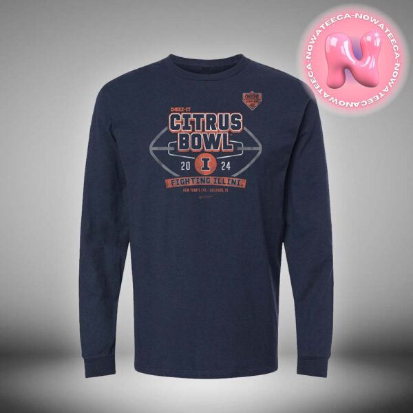 2024 Cheez It Citrus Bowl Illinois Fighting Illini NCAA Division New Year’s Eve Orlando FL Unisex T-Shirt Long Sleeve